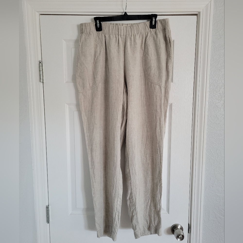 Not Perfect Linen Genova Pants